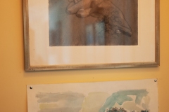 tony griffin - nude / watercolor landscape