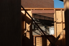 mock up structures in Laney College construction department