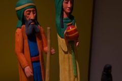 wood carved figures, Oaxaca