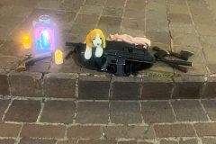 weird street art installaton, Guanajuato